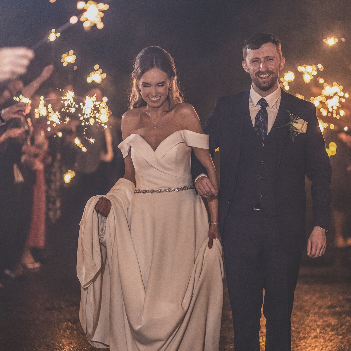 Wedding fireworks